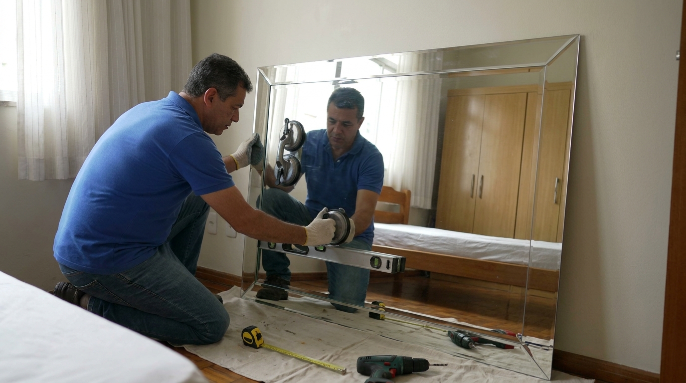 Espelhos para Ambientes Comerciais em Aparecida de Goiânia‑GO