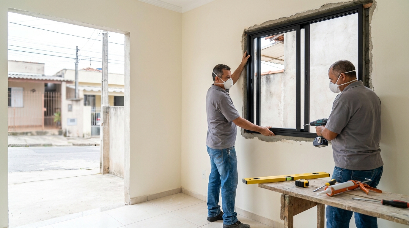 Serviços de Vidraçaria em Aparecida de Goiânia‑GO